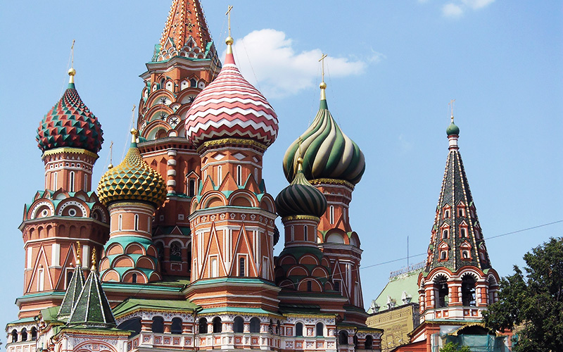 The famous Moscow Kremlin