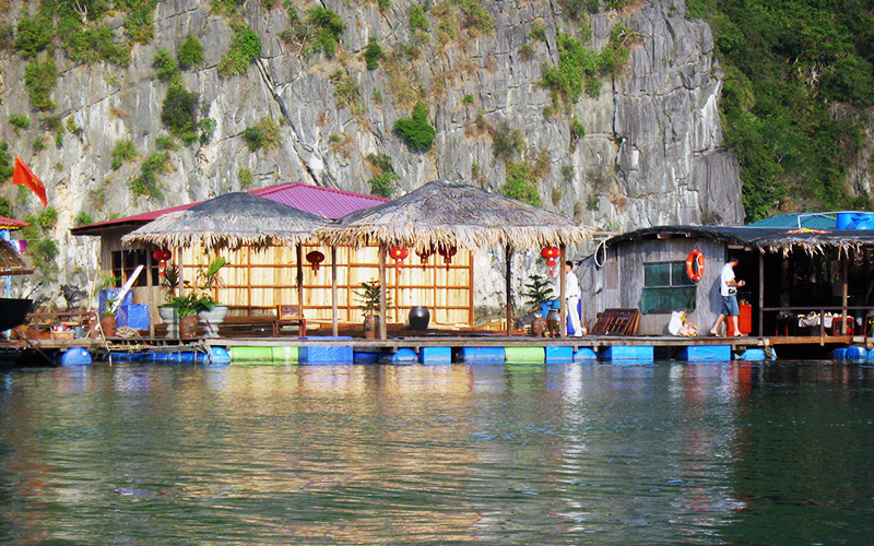 Fishing Village in Halong Bay
